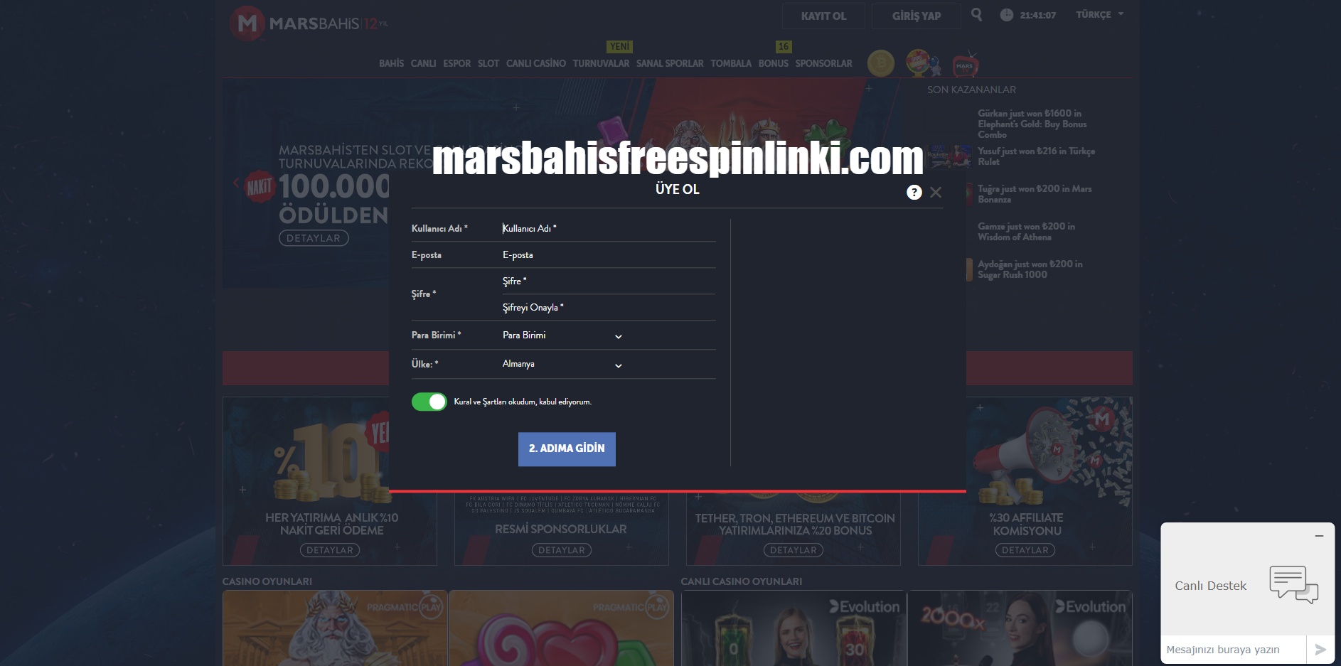 Marsbahis